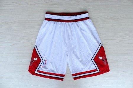 Maillot De Basket Chicago Bulls Eyed Engrener Fan Version Blanc Short